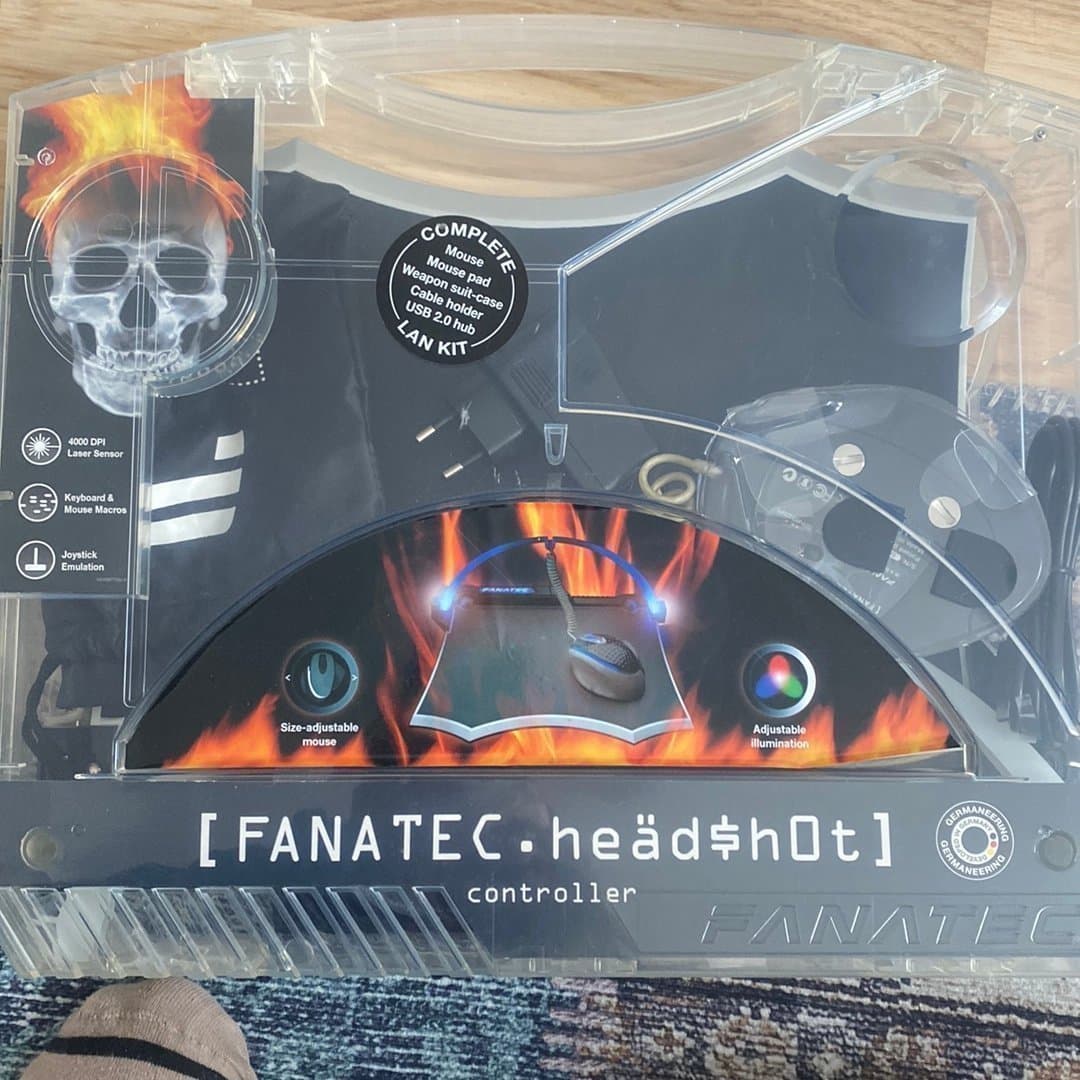 Real Gaming mouse ! FANATEC headshot controller