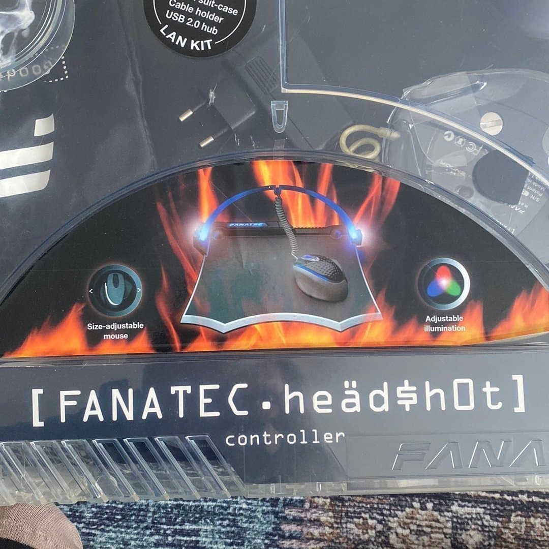 Real Gaming mouse ! FANATEC headshot controller
