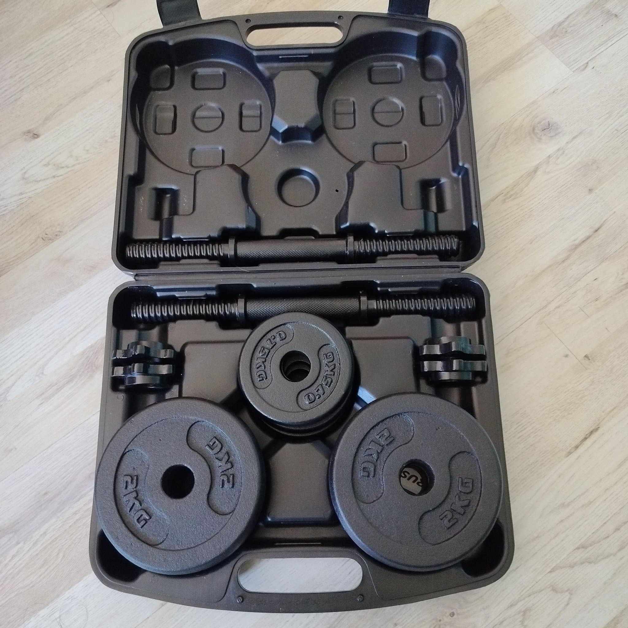 Hantelset 20 kg ny