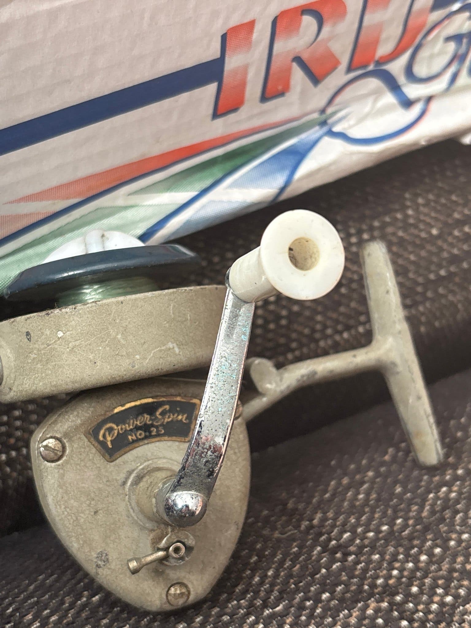 Vintage Fiskerulle Power-Spin
