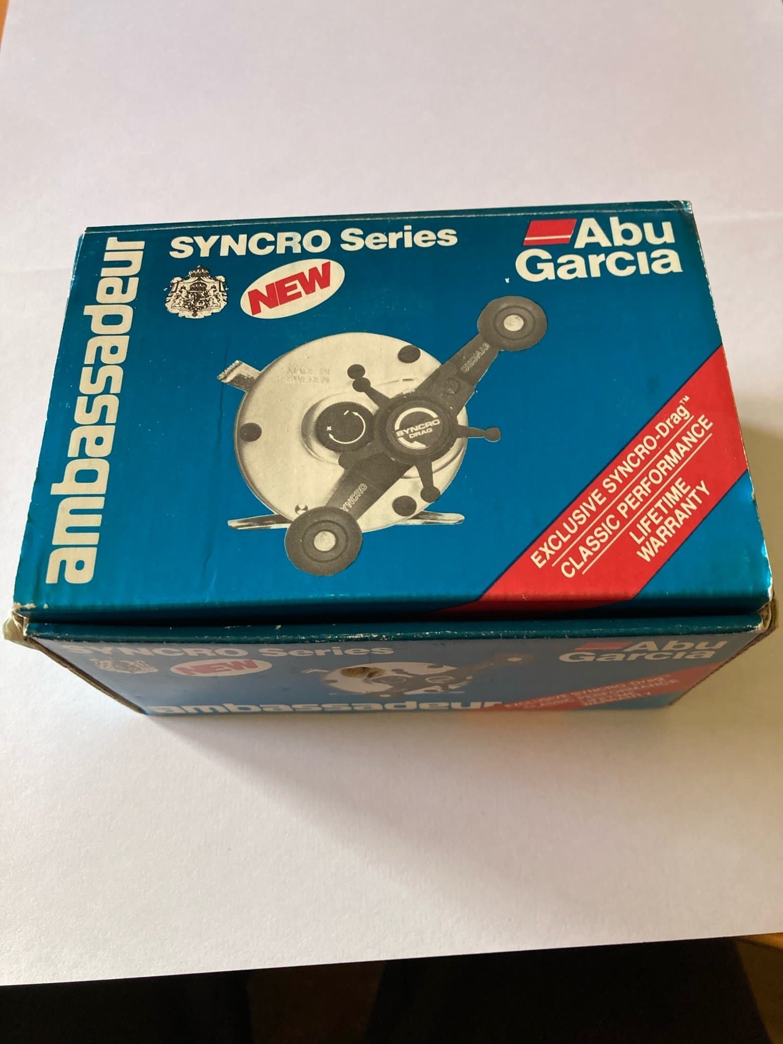 Oanvänd Abu Ambassadeur 5500C Syncro - MIB 1989 - Made in Sweden - Samlarobjekt!