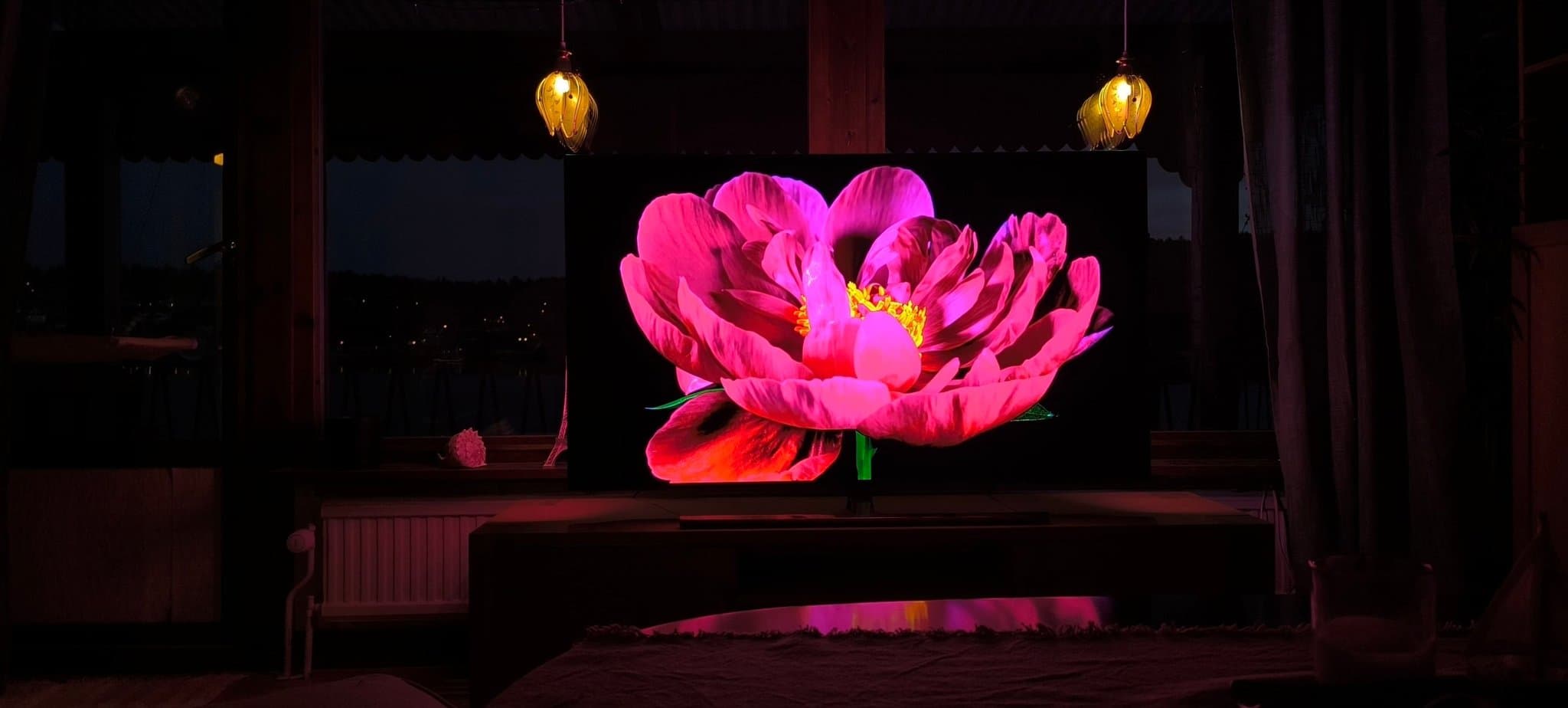 Philips 855 OLED 4K TV 55 tum med Ambilight (Perfekt skick!)