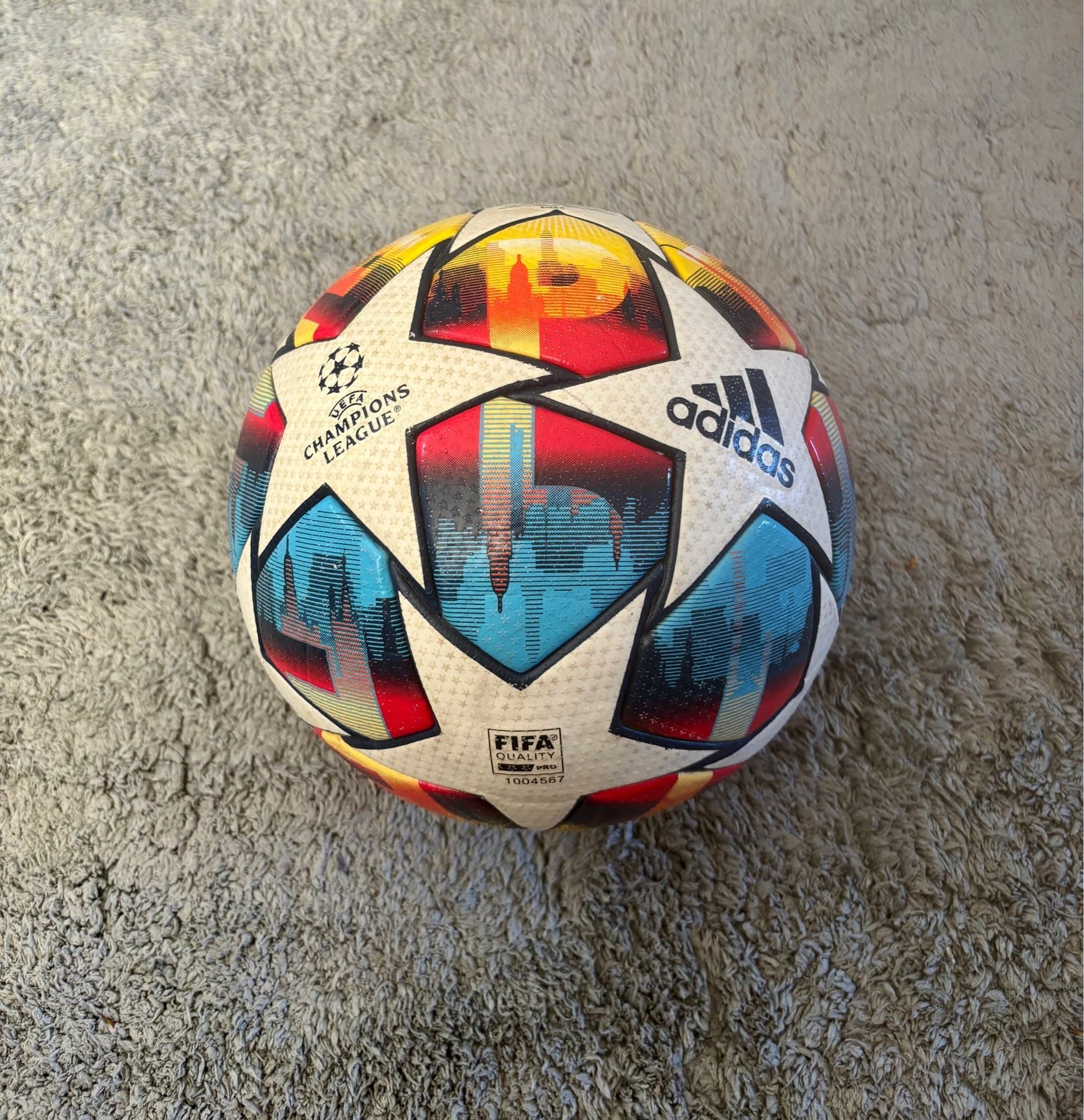 Adidas Champions League Fotboll St Petersburg 2022 Final Storlek 5