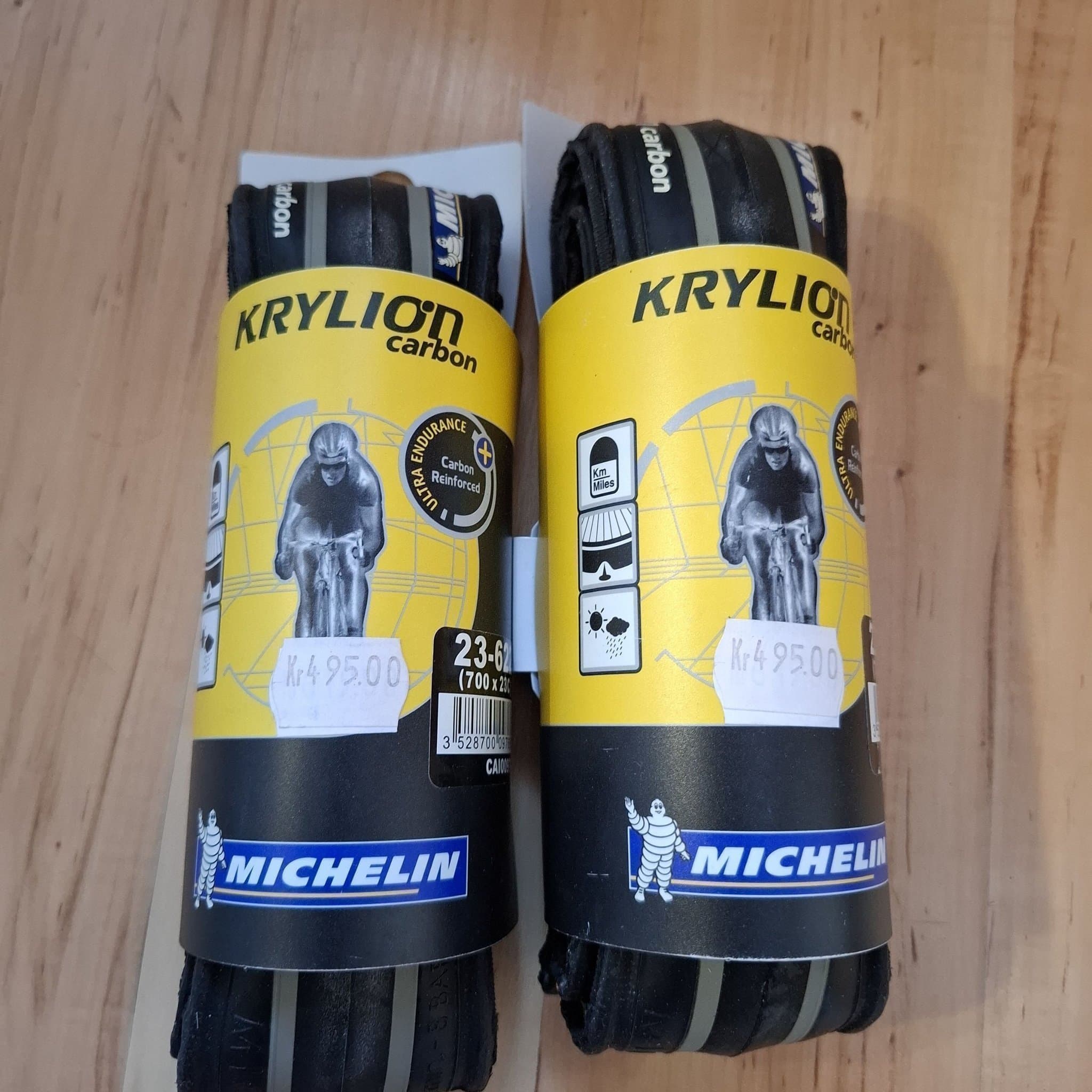 Michelin Krylion Carbon Däck - 23-622 (700 x 23C)