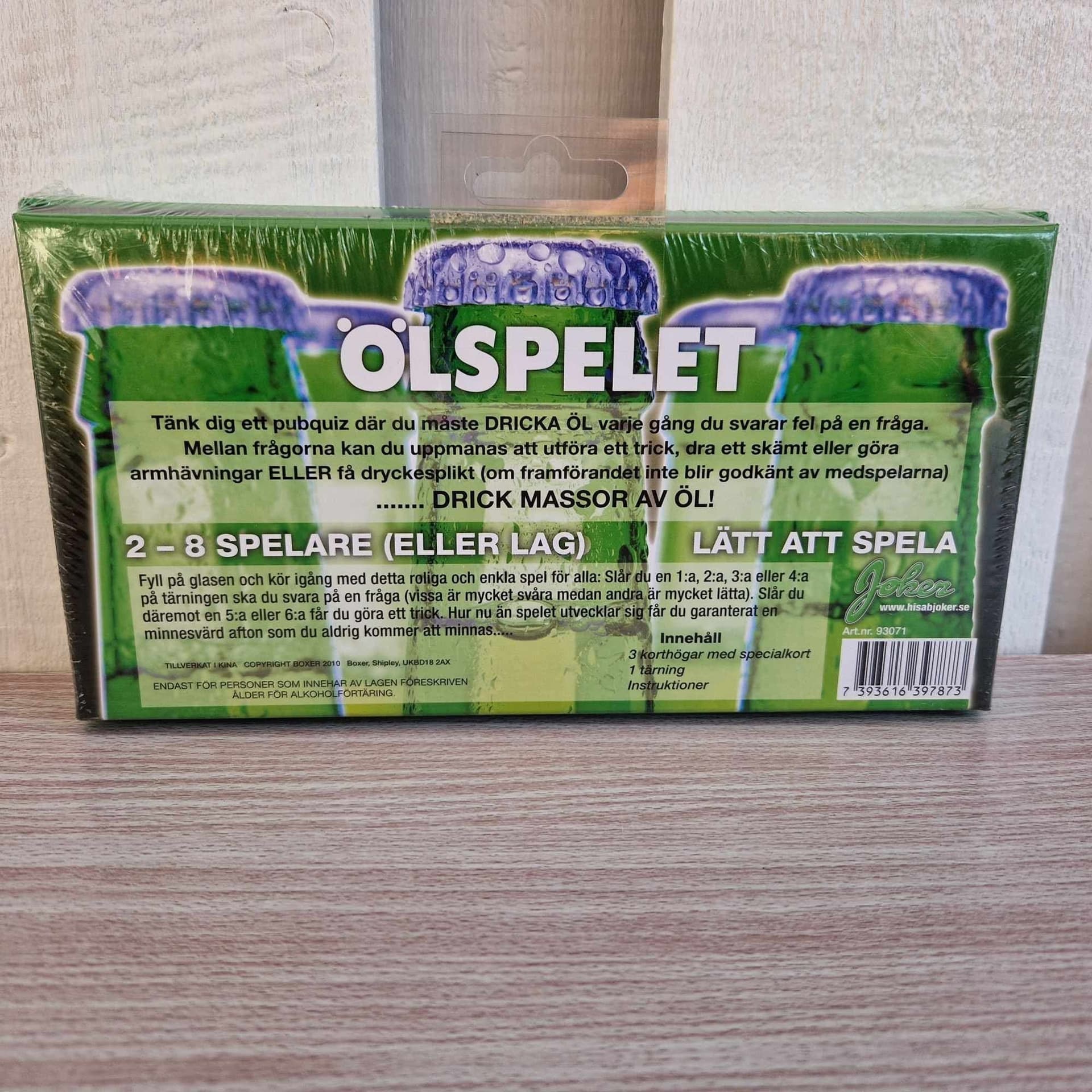 Ölspelet Drinking Game Party Game Beer Game Sealed Summer Fun