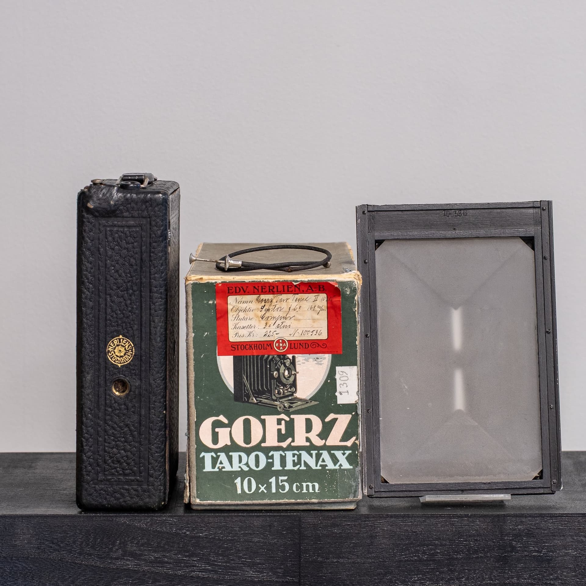 Goerz Taro-Tenax (10x15) – Matching Numbers, med originalkartong från Nerliens!