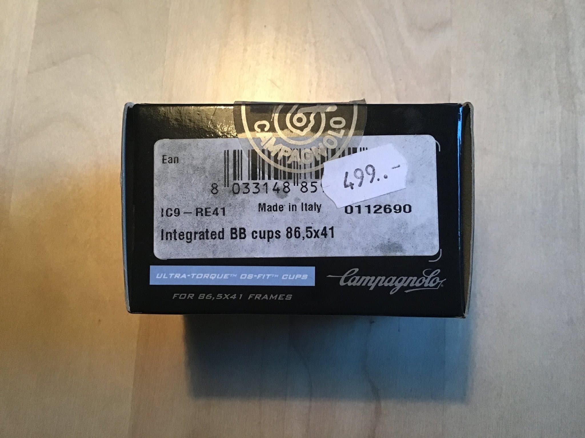Campagnolo Ultra-Torque integrerade BB vevlagerkoppar – IC9-RE41 Made in Italy