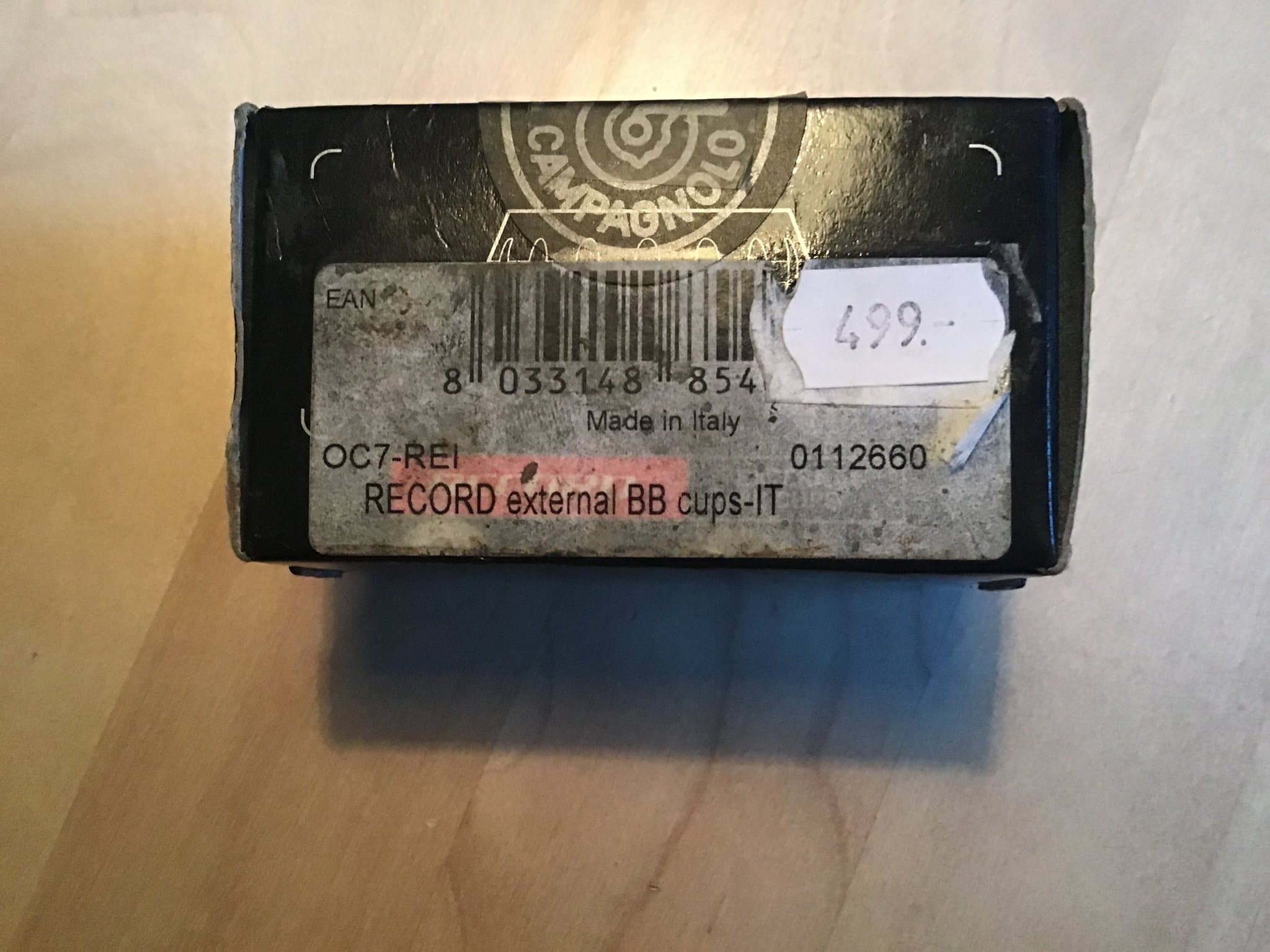 Campagnolo RECORD externel BB cups-IT OC7-REI Made in Italy