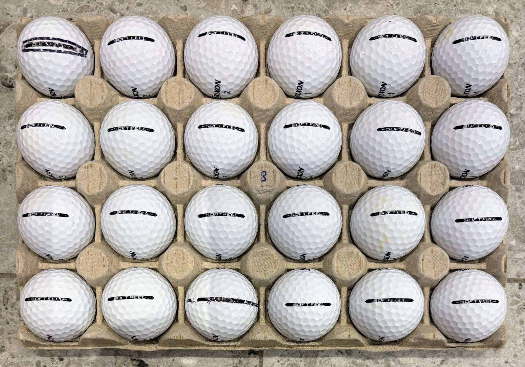 GOLFBOLLAR 24 st Srixon Softfeel 2024 modell FINT SKICK #37