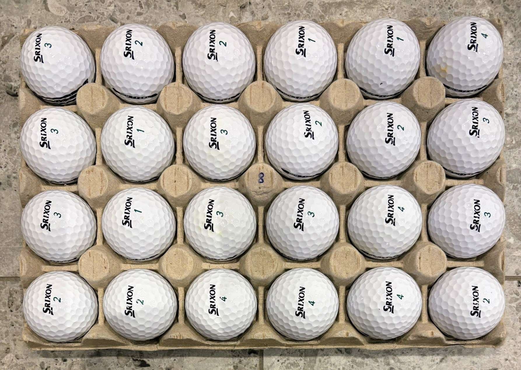 GOLFBOLLAR 24 st Srixon Softfeel 2024 modell FINT SKICK #37
