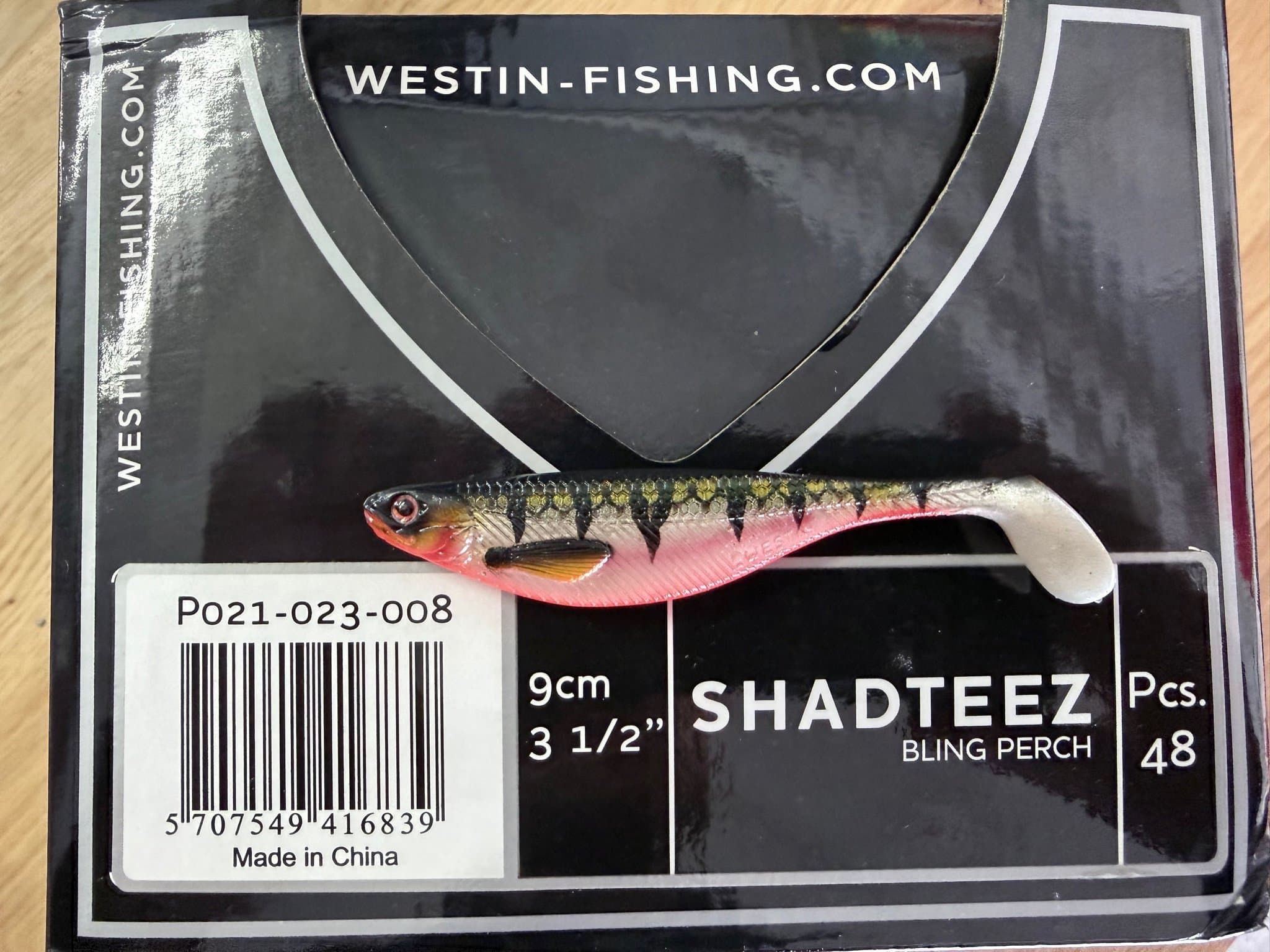 Westin ShadteeZ 9 cm Bling Perch (48 st)