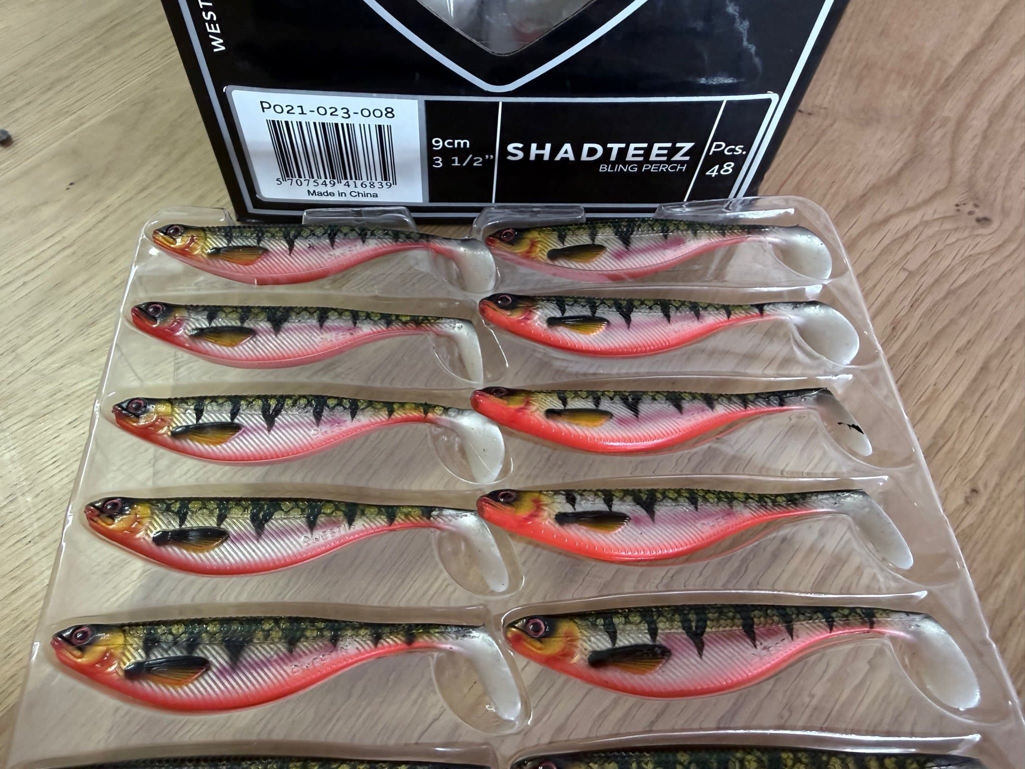 Westin ShadteeZ 9 cm Bling Perch (48 st)