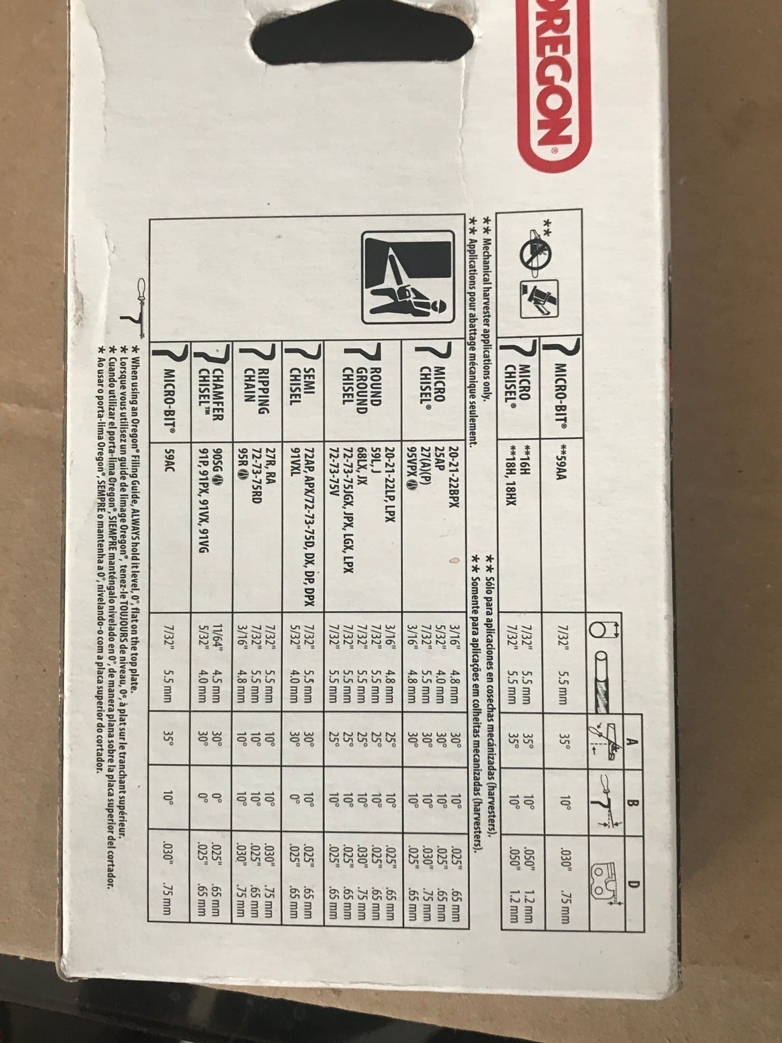 Oregon 21BPX056E Kedja