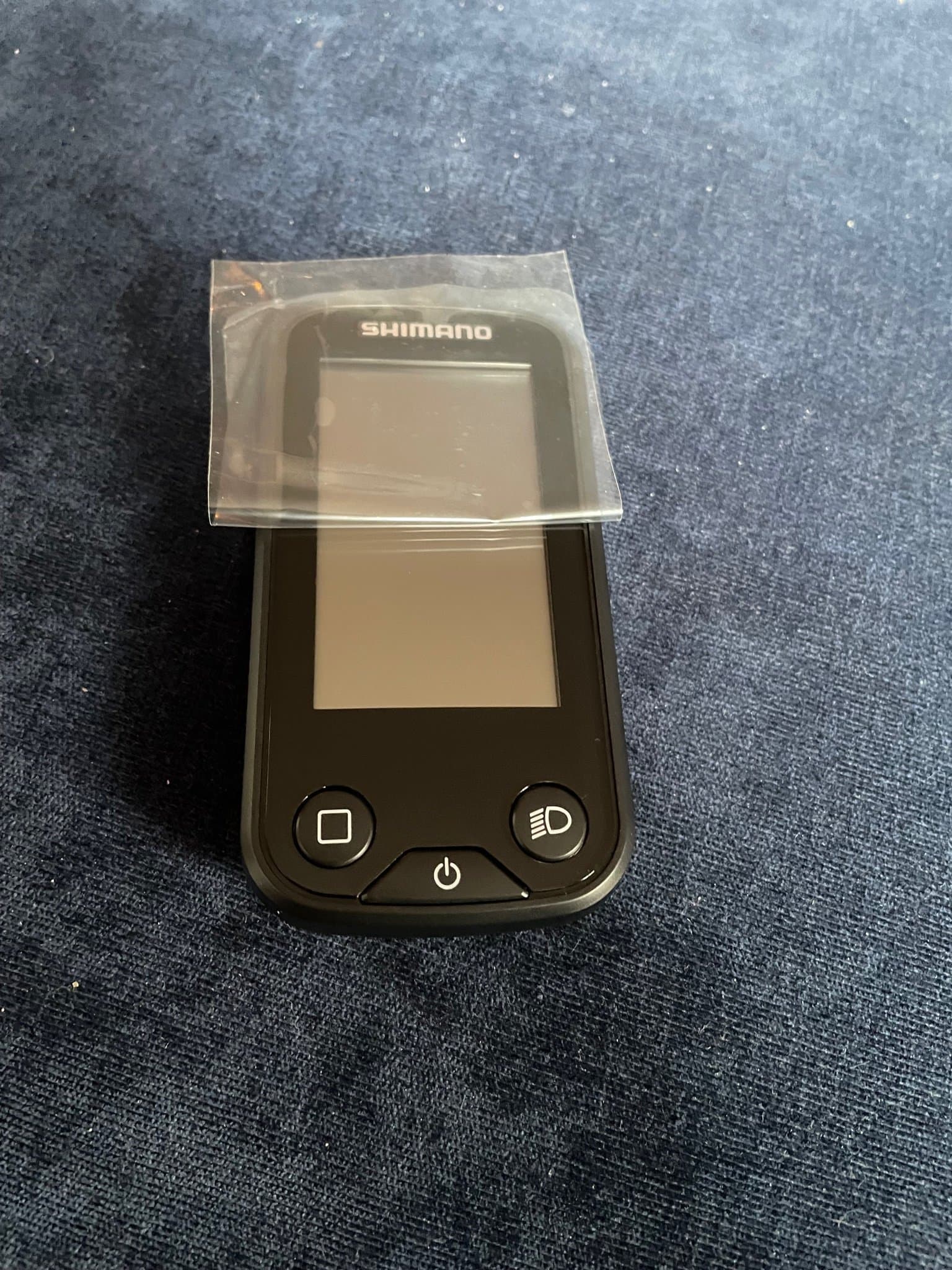 Shimano steps SC-E6100 Cykeldator display