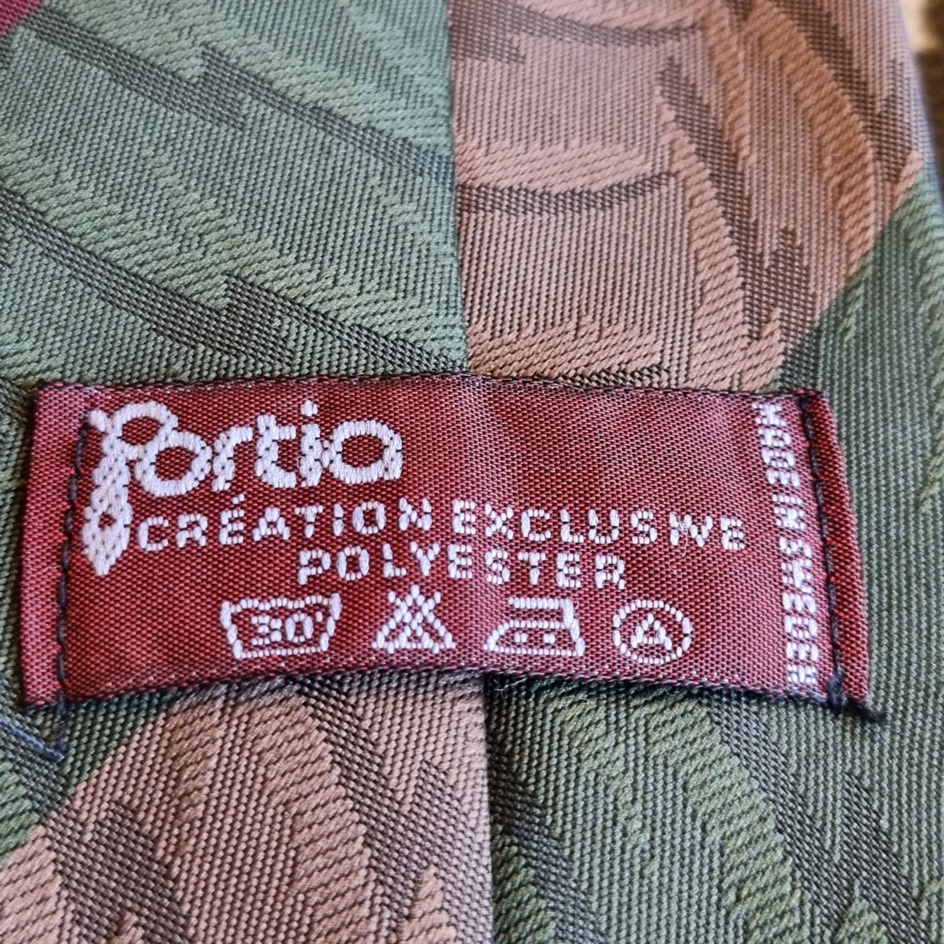 Portia flerfärgad slips I toppenskick