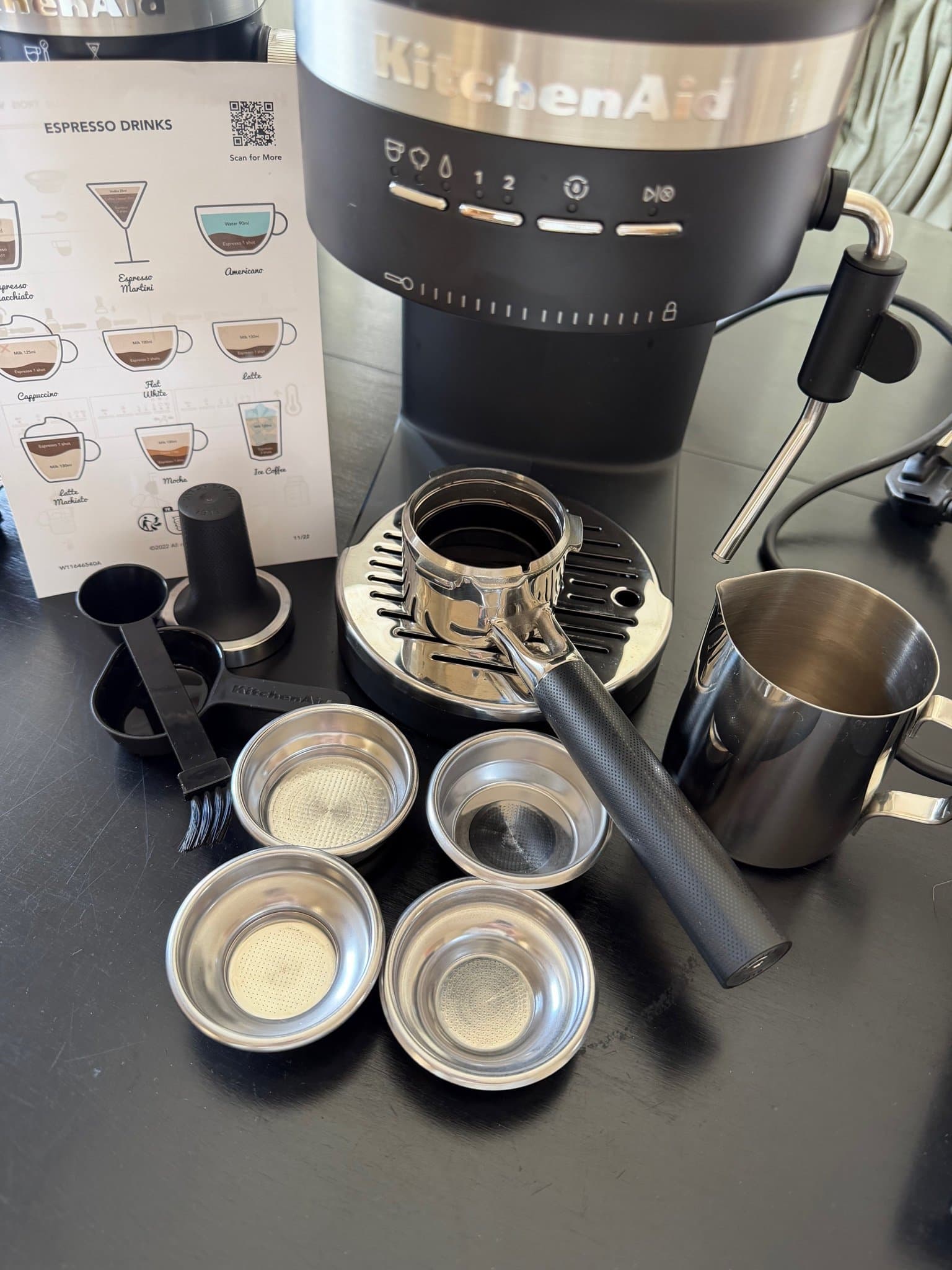 KitchenAid Espressomaskin och Kaffekvarn