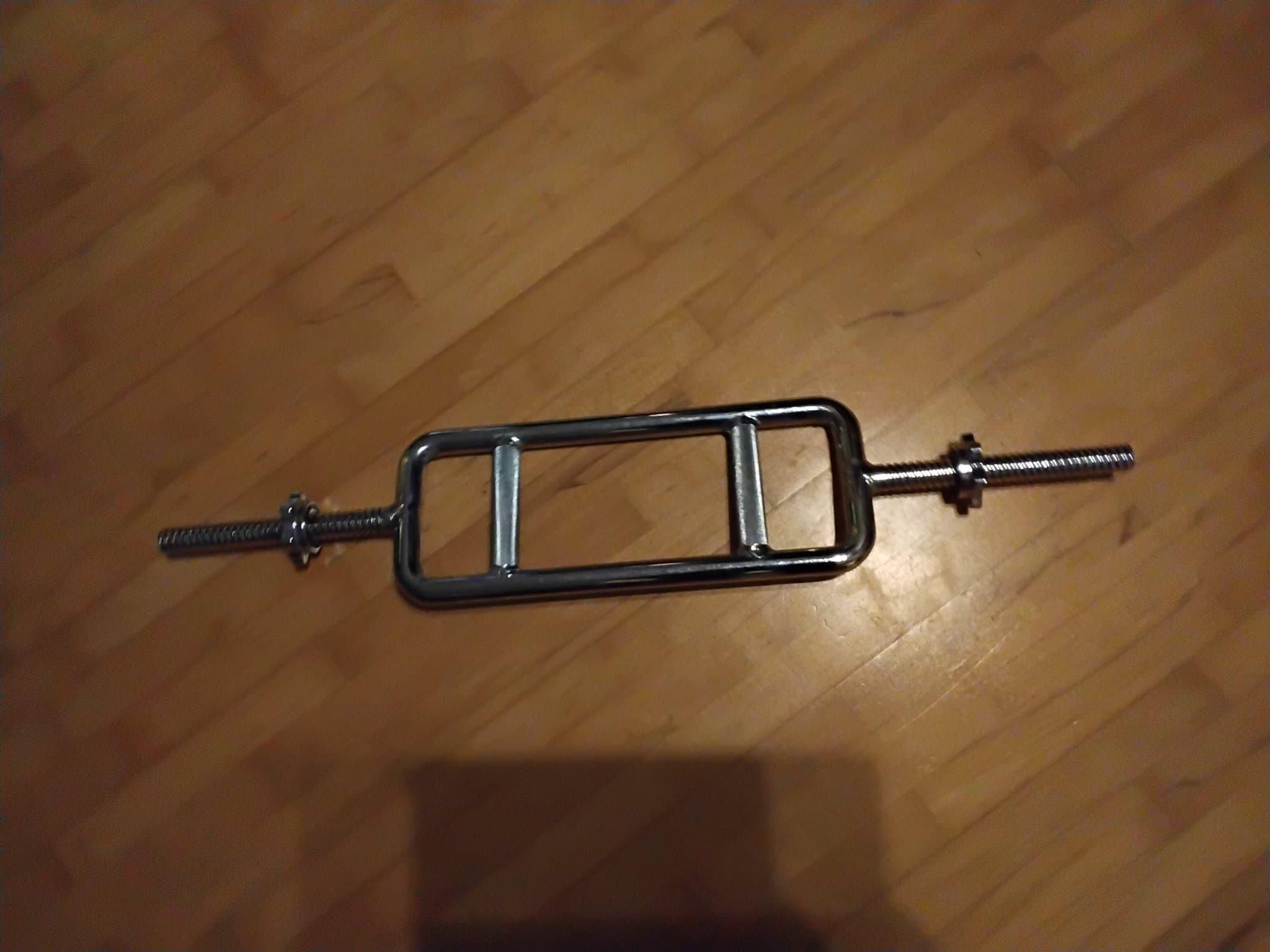 Tricepsstång för viktskivor, 30 mm hål, frontlyft, biceps, triceps, militärpress