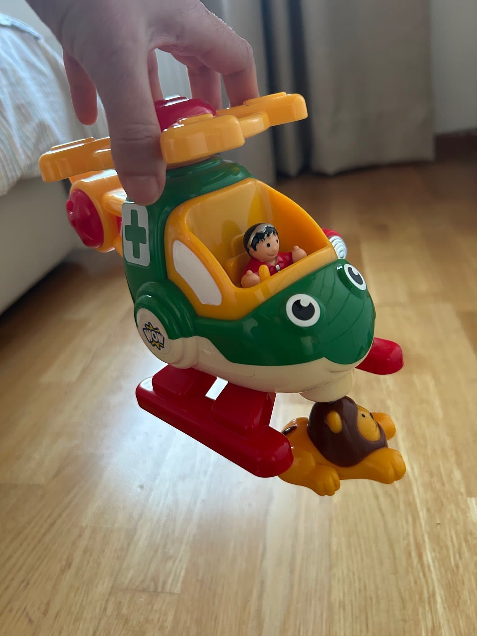 WOW Toys Helikopter med Figurer