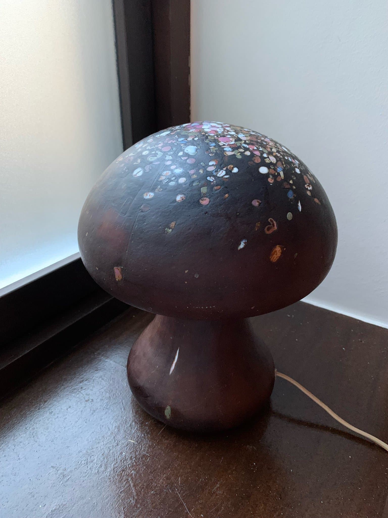 Vintage bordslampa svamp från Kosta Boda