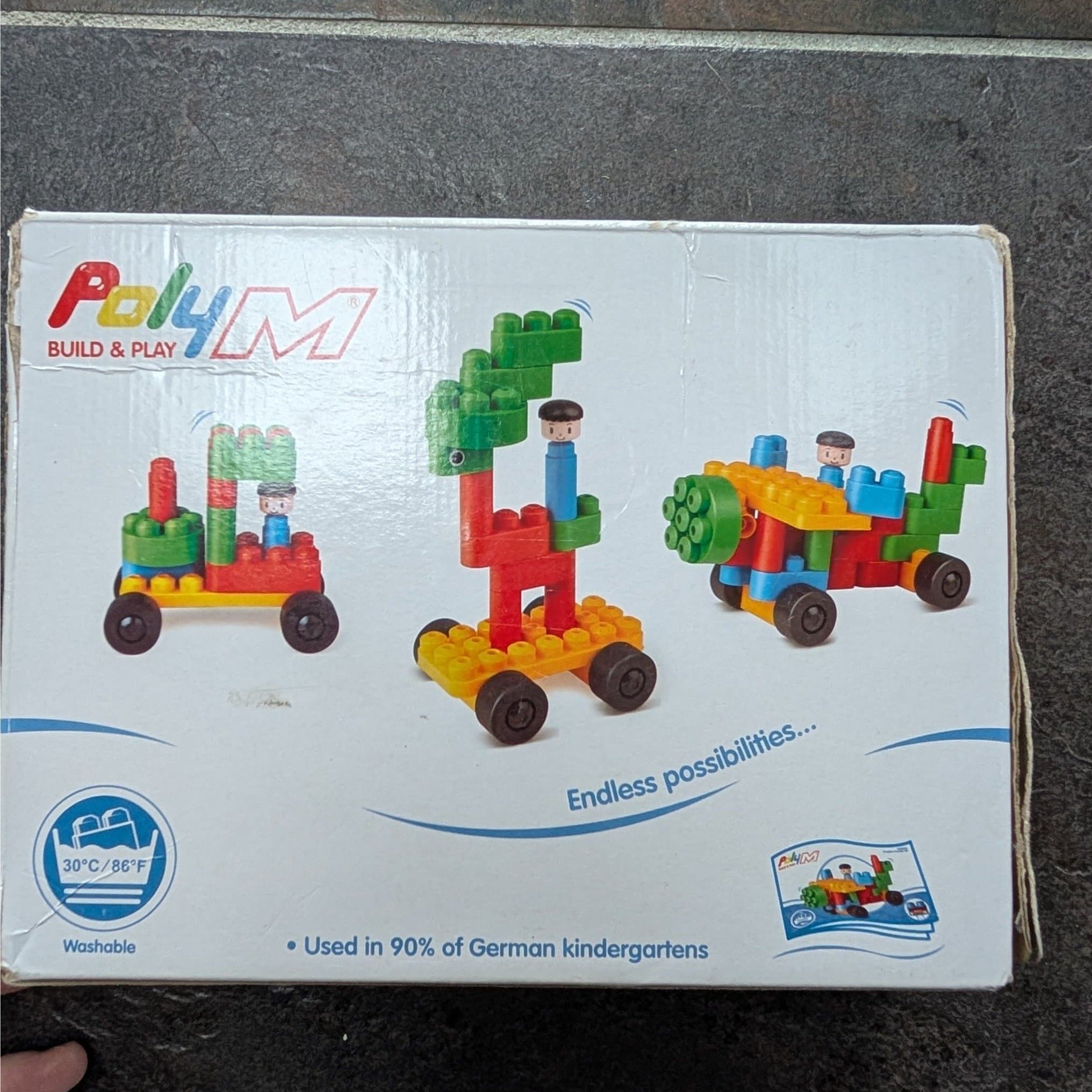 PolyM Byggklossar - Kreativ Startkit