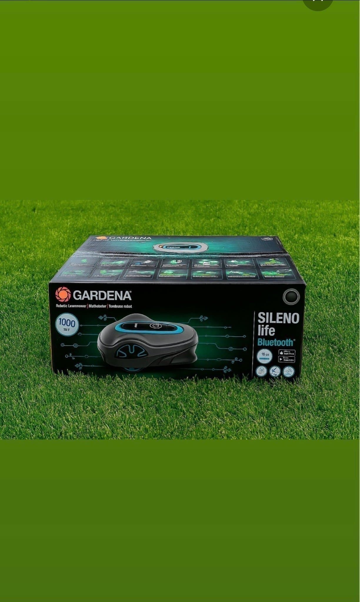 Robotgräsklippare GARDENA smart SILENO life, 1000 m² Set