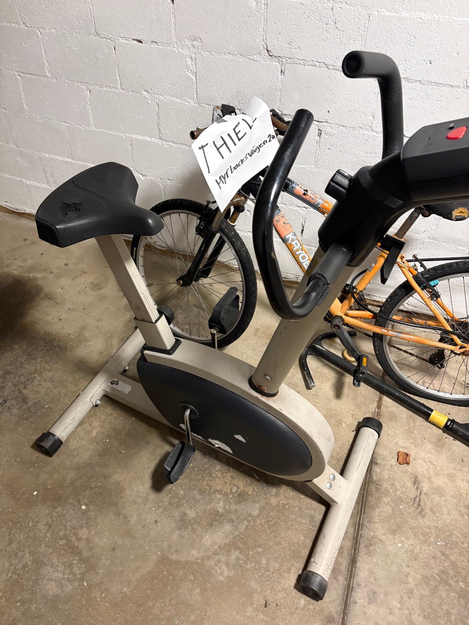 Motionscykel (hämtas utanför Nynäshamn)