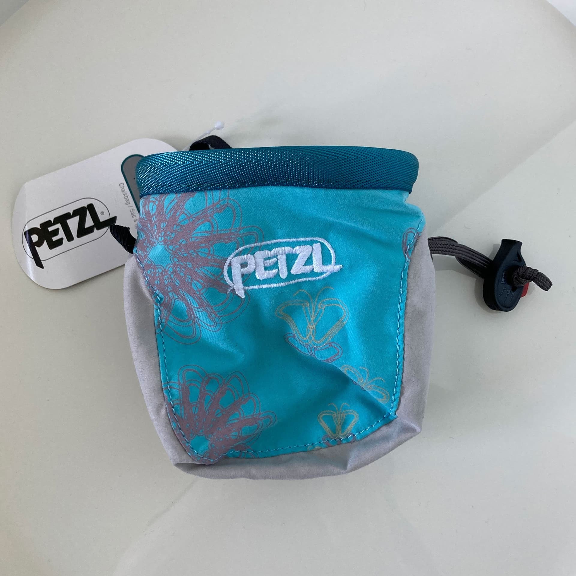 Petzl Koda Kritpåse för Klättring - Grön/Blå
