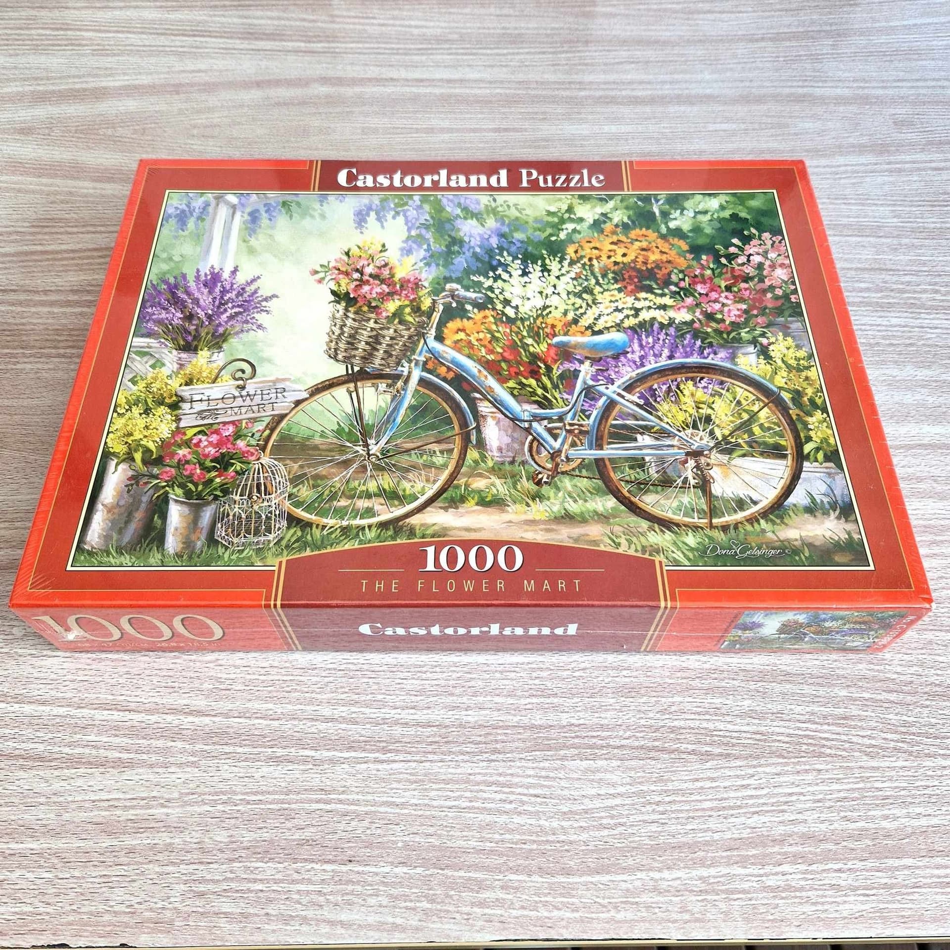 Castorland Puzzle 1000 Pieces The Flower Mart C-103898-3