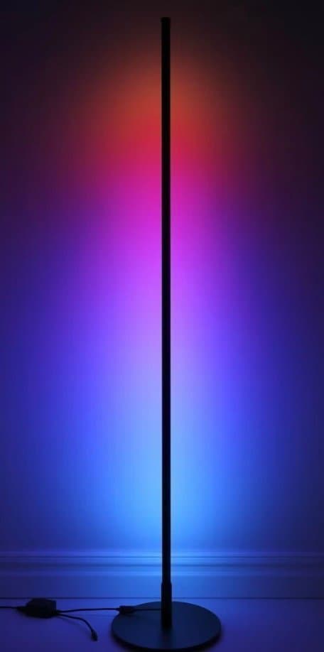 LED golvlampa RGB