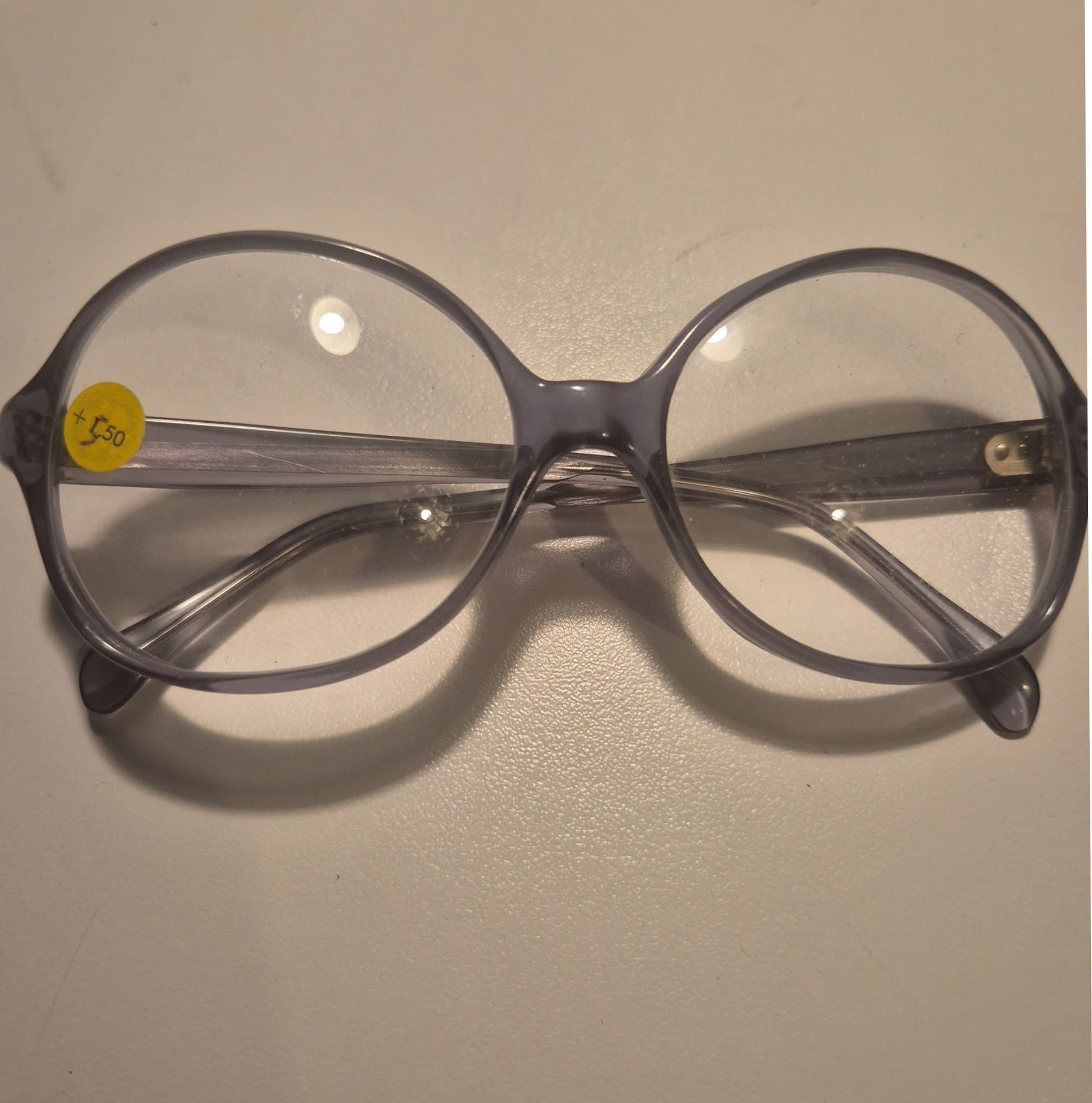 Nya/oanvända! Vintage/retro 1950/60-tal Glasögon +5,5 Västerlångs Optik
