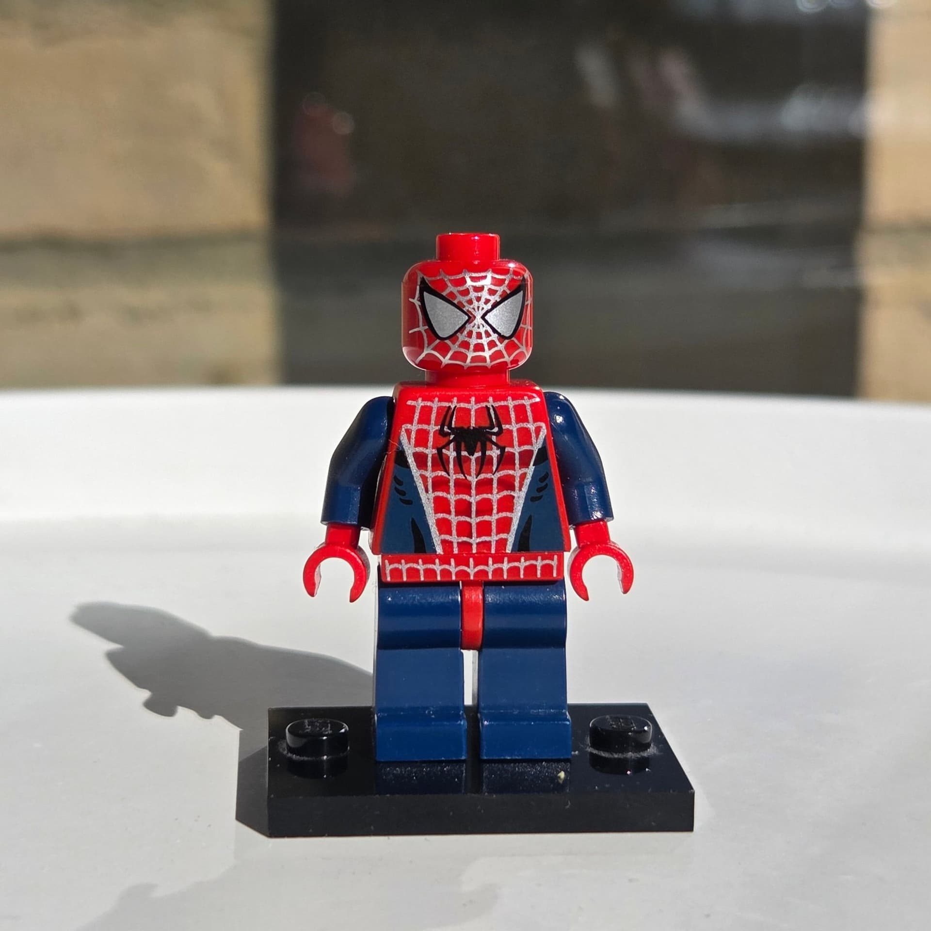 LEGO Spider-Man spd028 – Original 2004 Silver Webbing – Near Mint – No Cracks