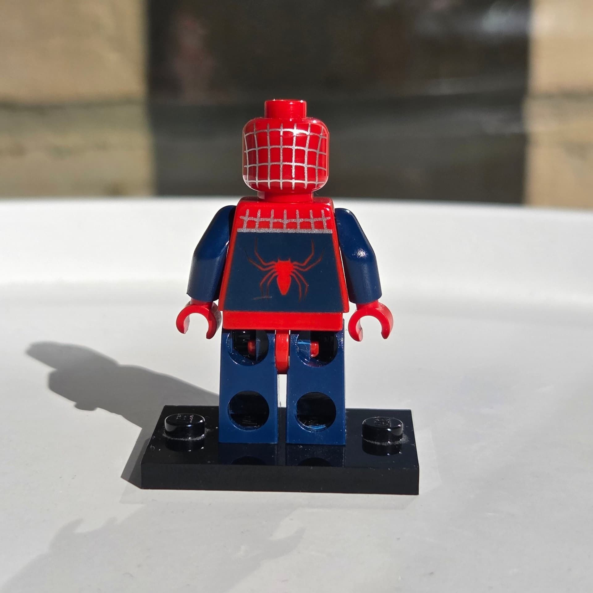 LEGO Spider-Man spd028 – Original 2004 Silver Webbing – Near Mint – No Cracks