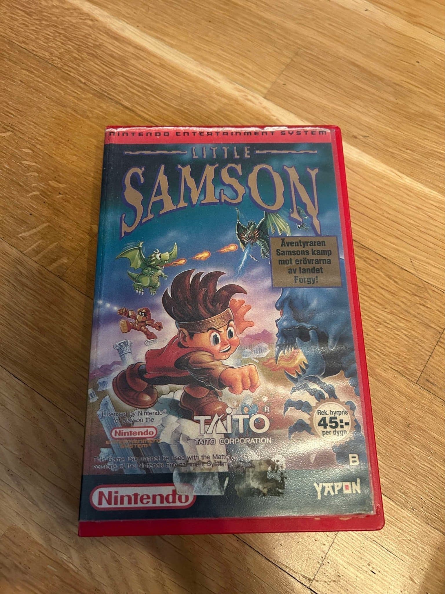 Little Samson SCN Komplett - Nintendo NES - YAPON - HYRSPEL - RARE