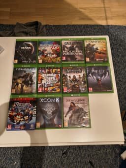 Xbox One S med 11 spel