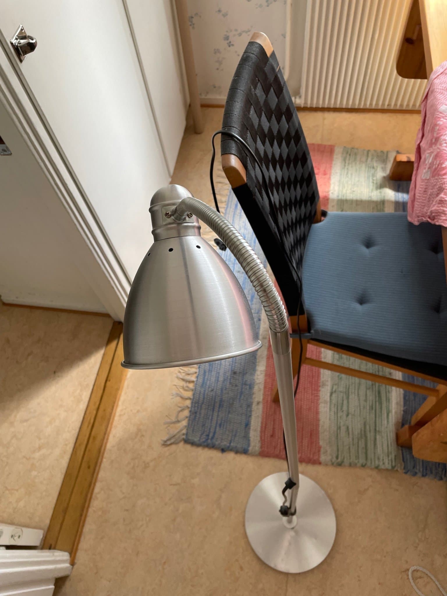 IKEA golvlampa med flexibel arm