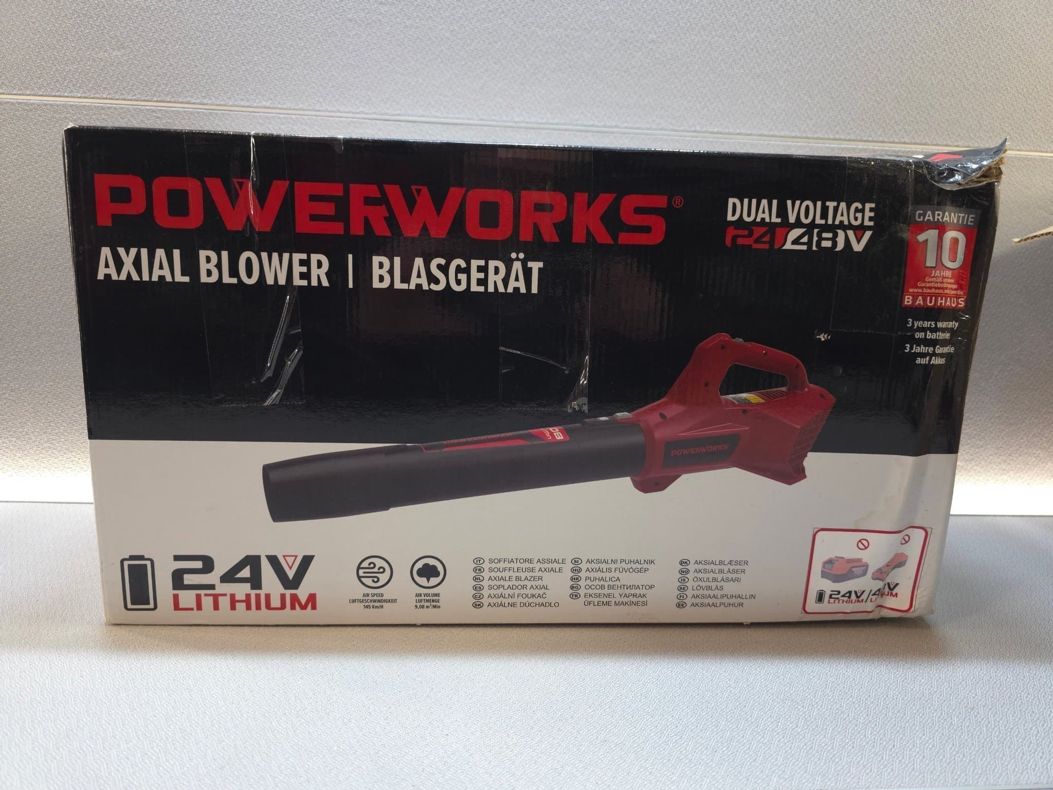 POWERWORKS Lövblås