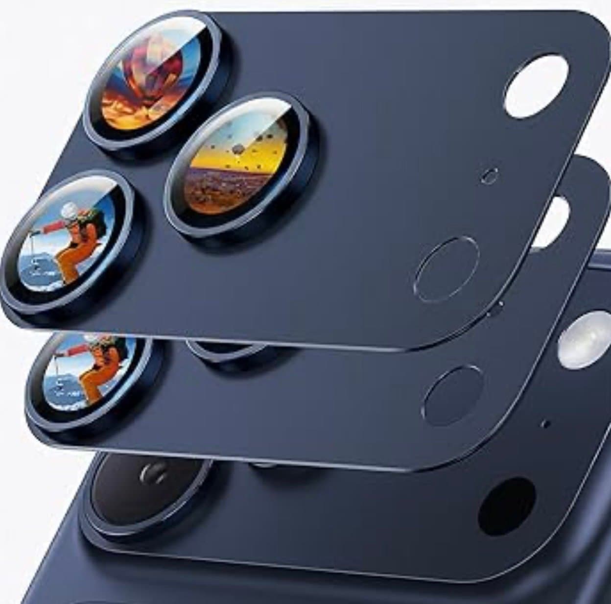 Kameralinsskydd för iPhone 17 Pro 2 pack | 9H Härdat Glas Ultratunt