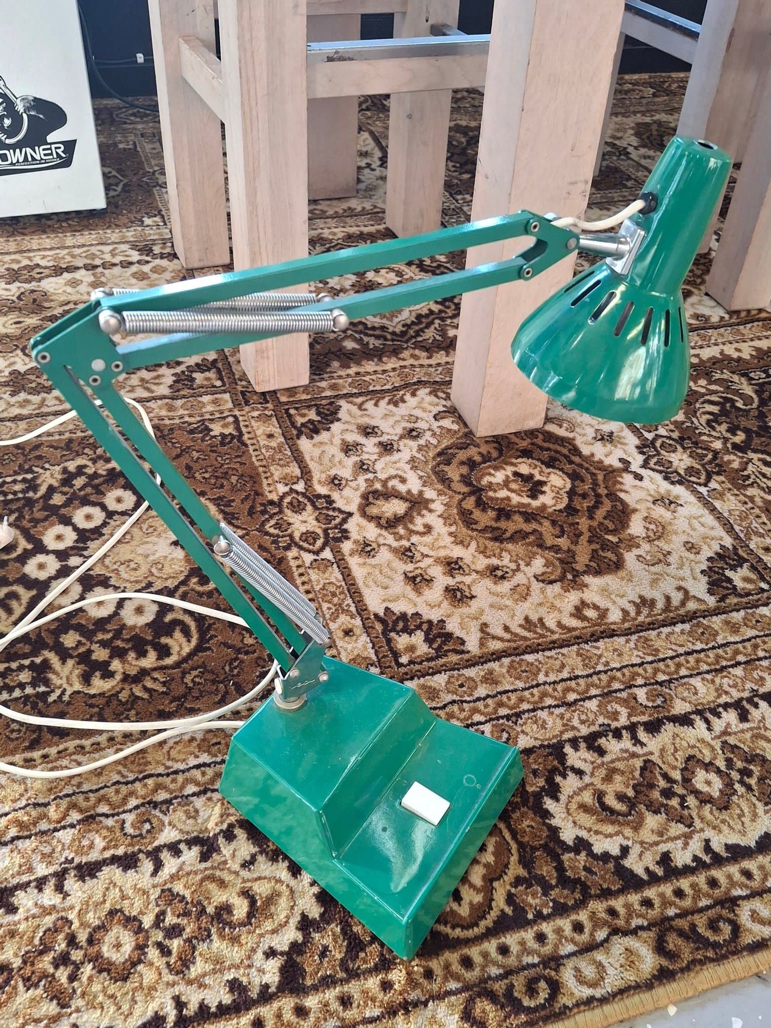 Bordslampa, MINI LEDU 919 T, grön