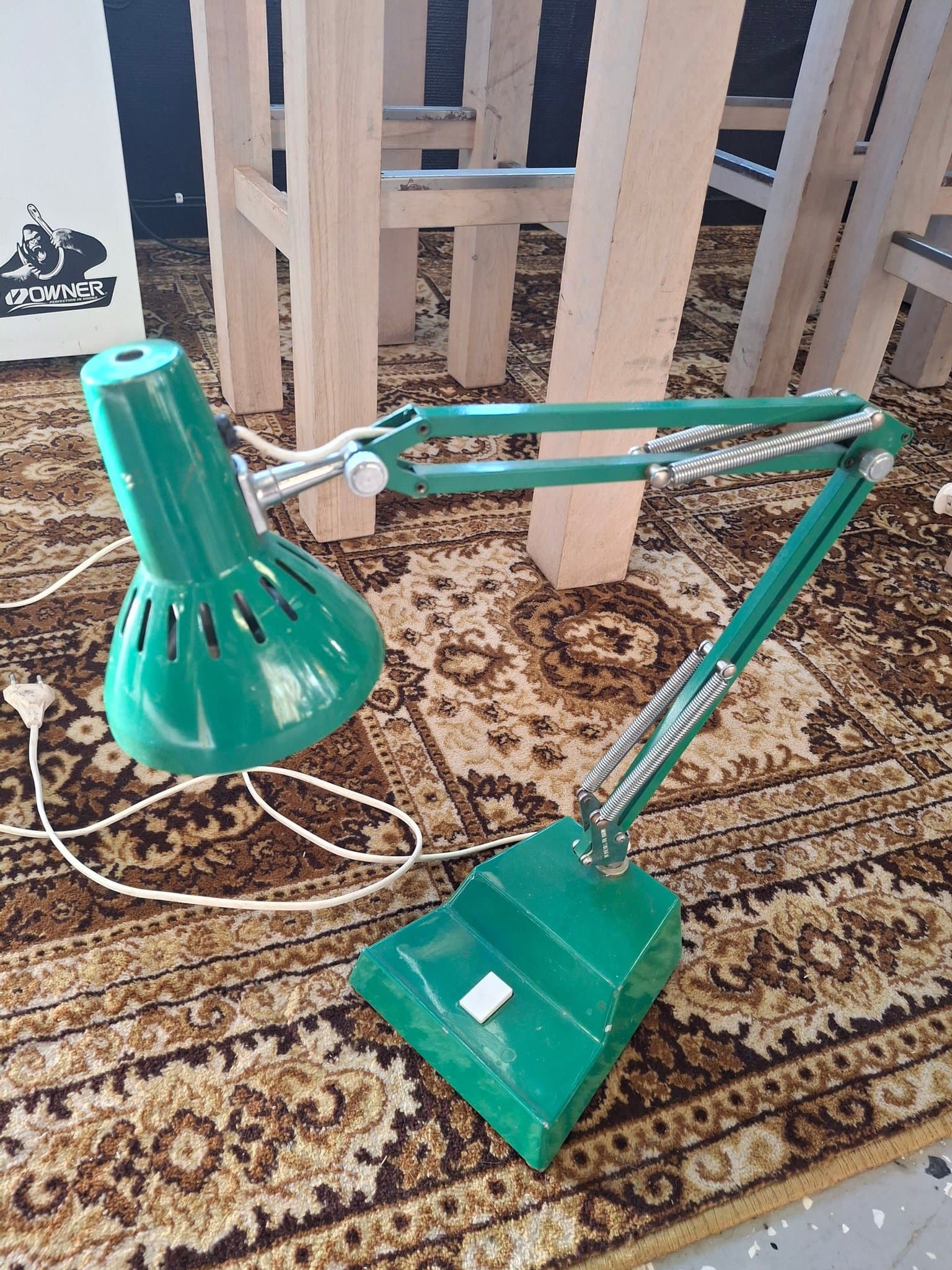 Bordslampa, MINI LEDU 919 T, grön
