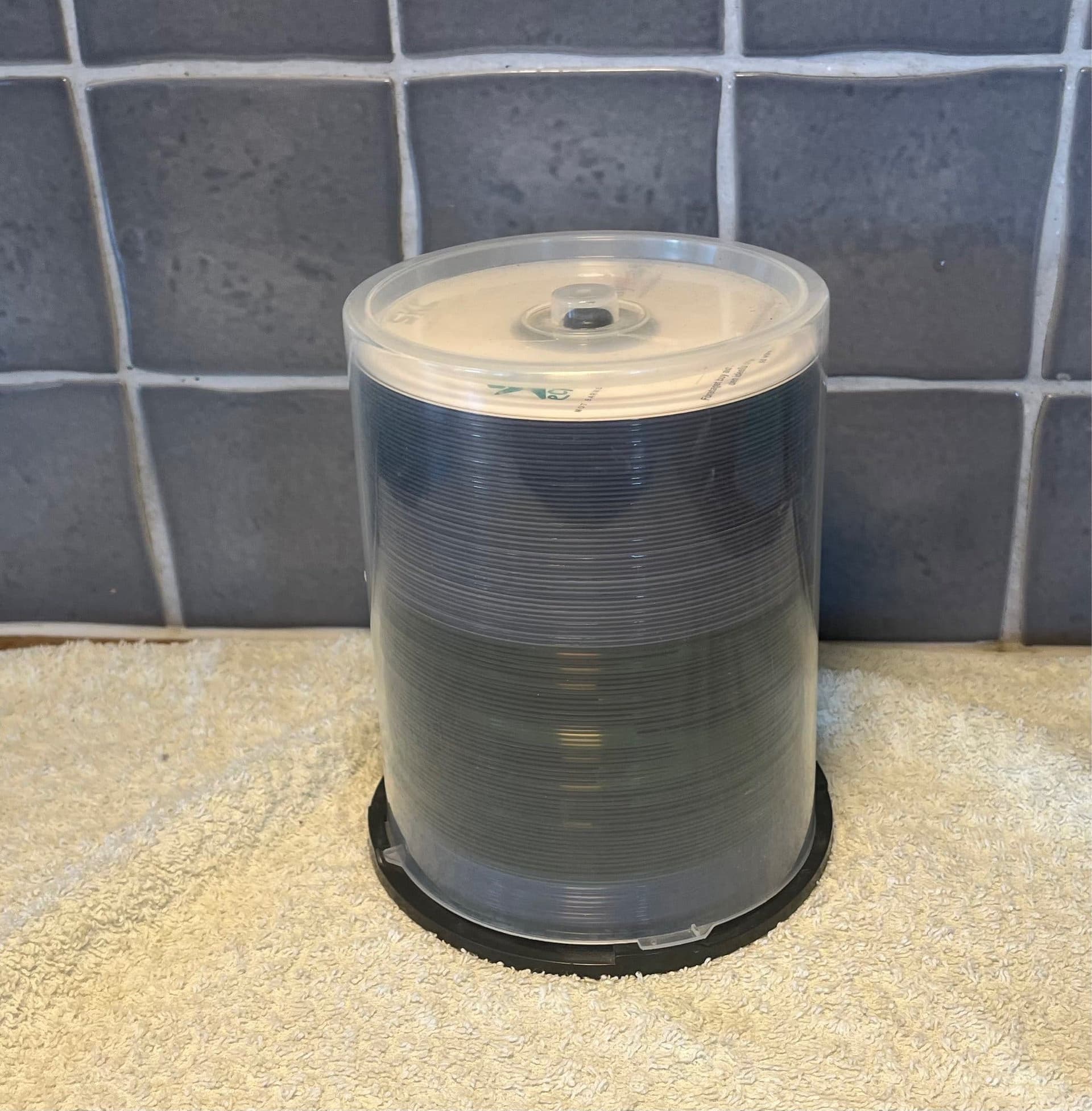 CD-R och DVD+R skivor, 105 stycken