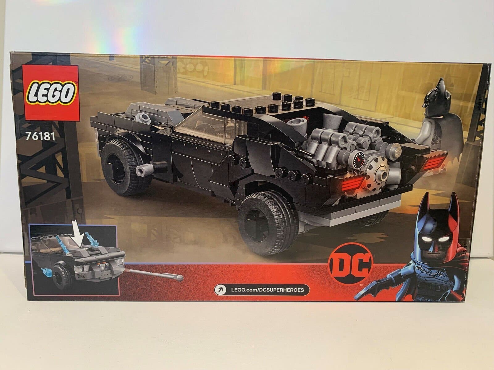 LEGO Batman - OÖPPNAD Batmobile: The Penguin Chase #76181