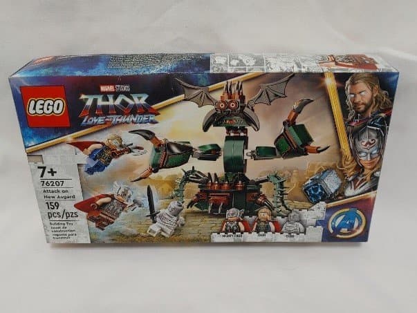 LEGO Marvel - OÖPPNAD Attack on New Asgard #76207