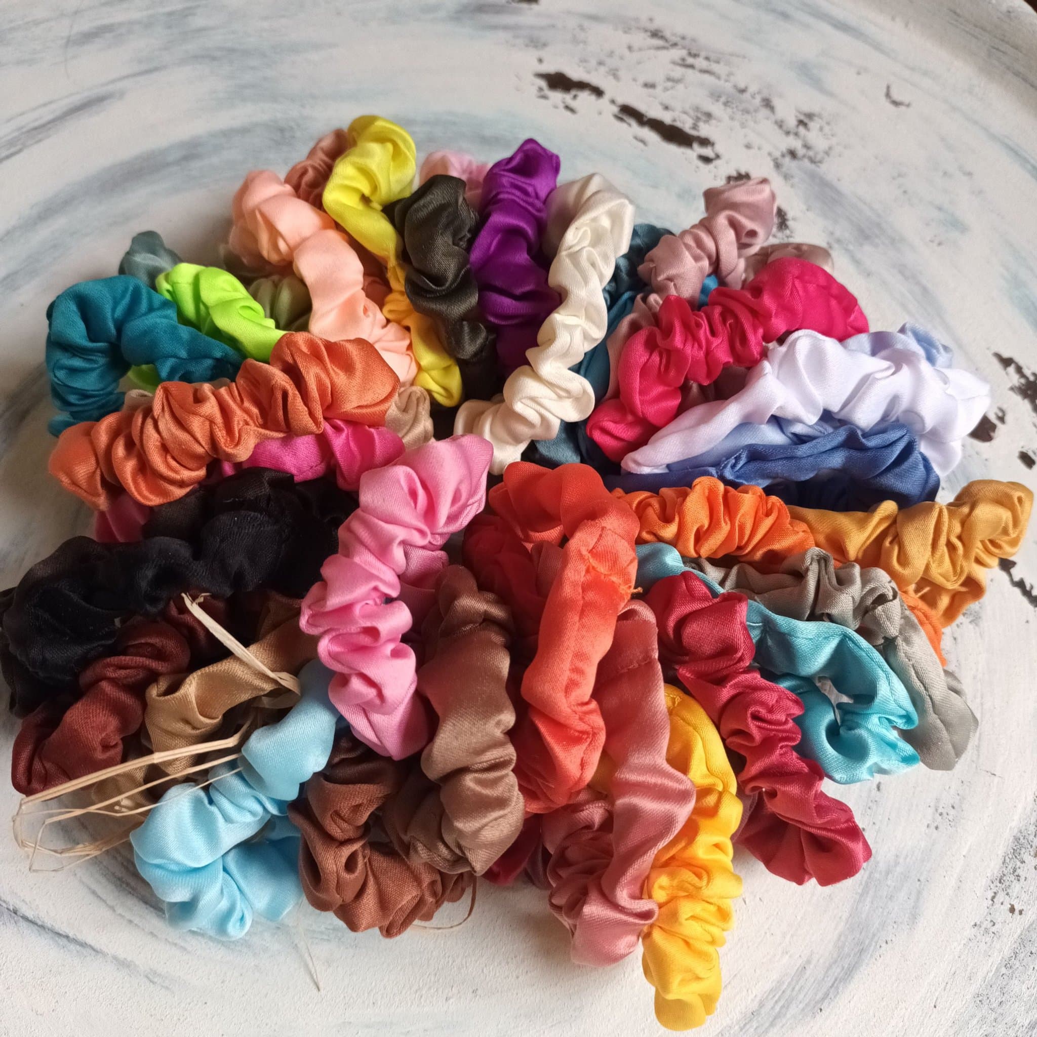 40! st hårsnoddor, scrunchie