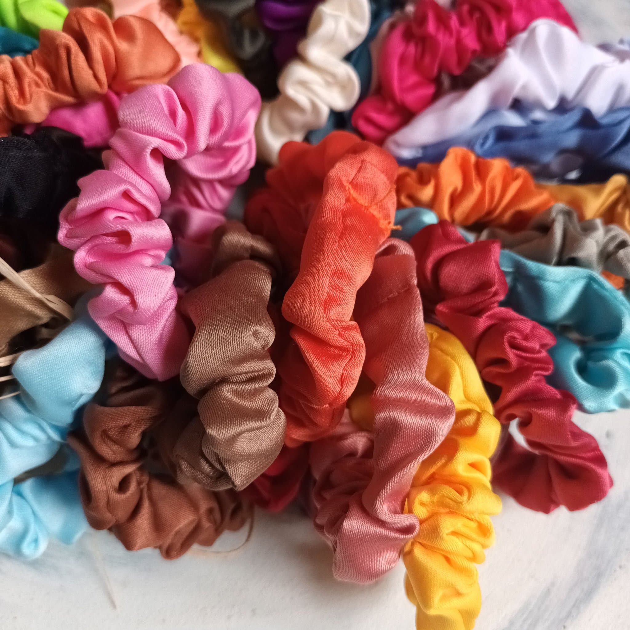40! st hårsnoddor, scrunchie
