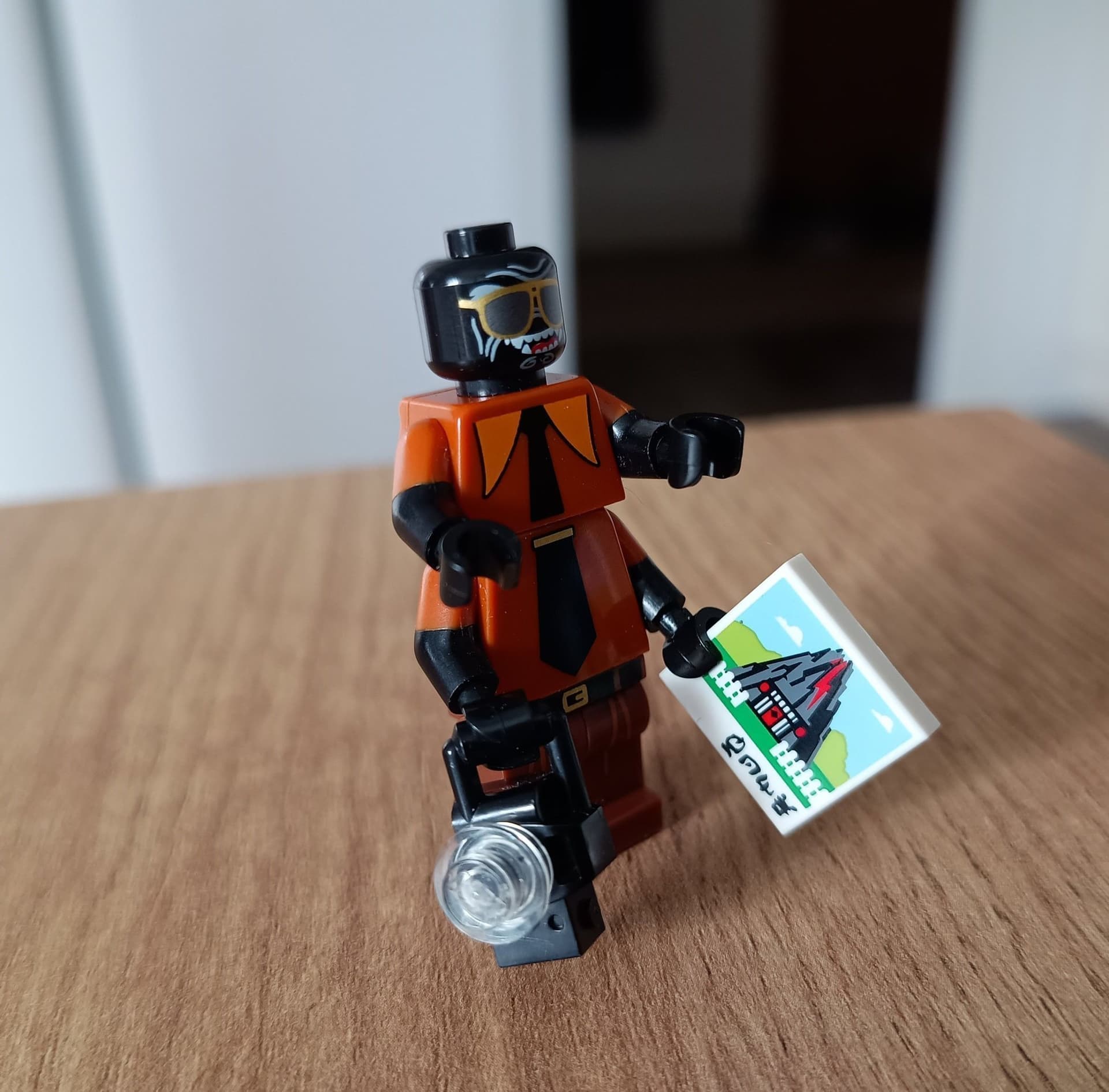 Lego Minifigur - Garmadon Flashback Ninjago the movie