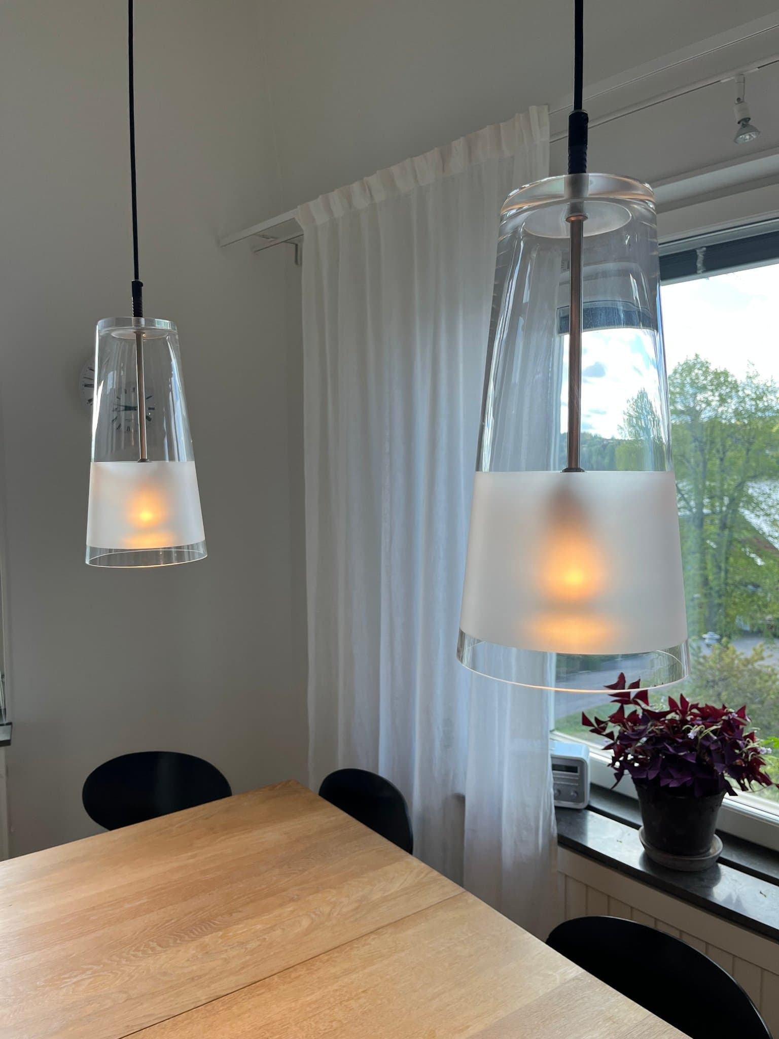 2st Manhattan designlampor - 35 cm frostat band - Bsweden