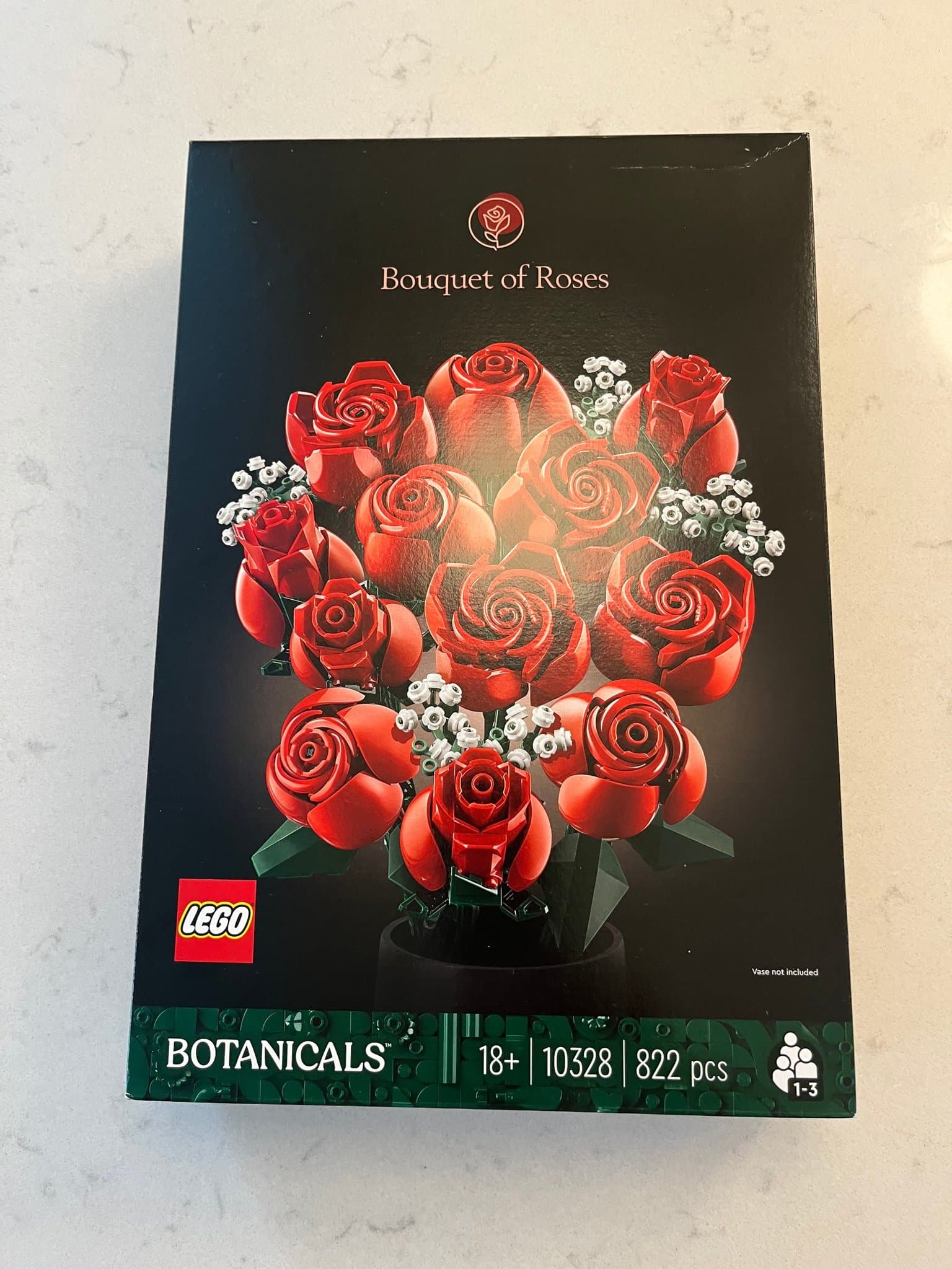 LEGO Botanicals Bukett med rosor 10328 - Nytt/oöppnat