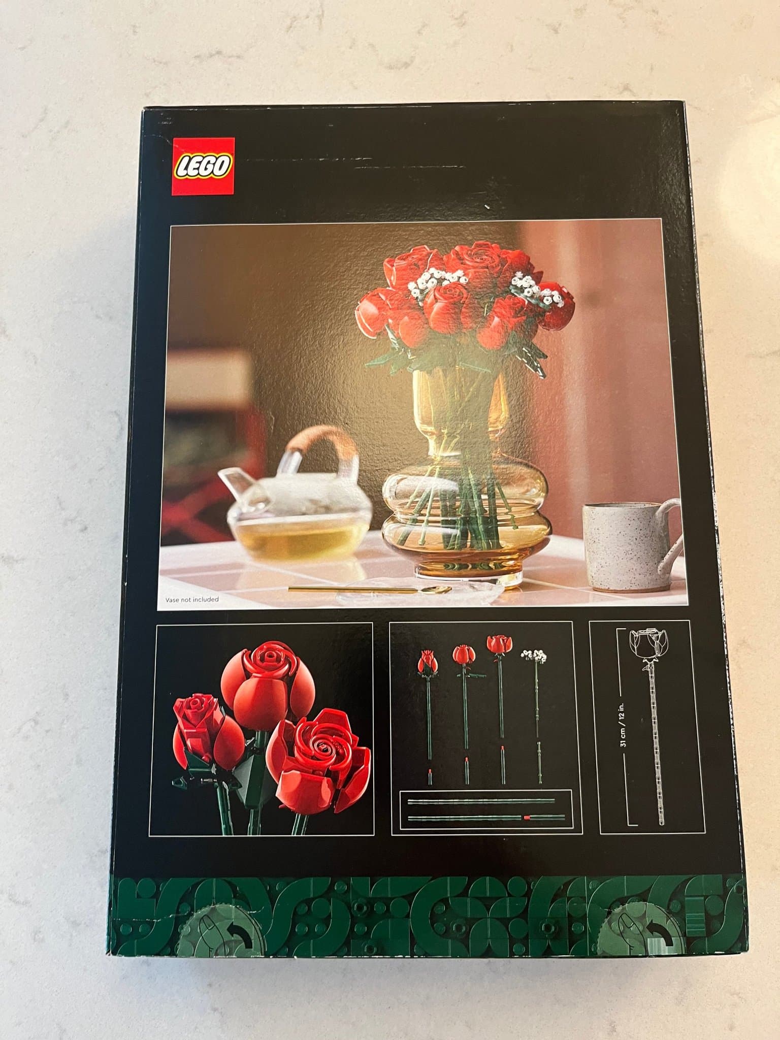 LEGO Botanicals Bukett med rosor 10328 - Nytt/oöppnat