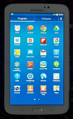 Samsung Galaxy Tab 3 Nollställd