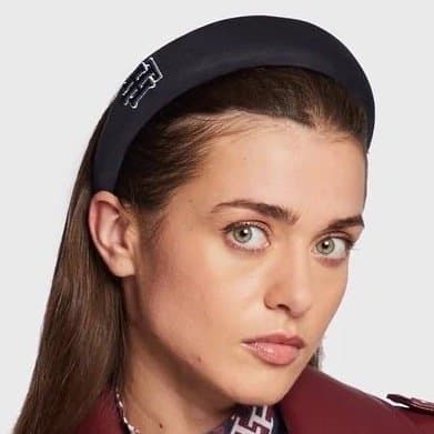 Tommy Hilfiger mörkblått diadem, storlek OS